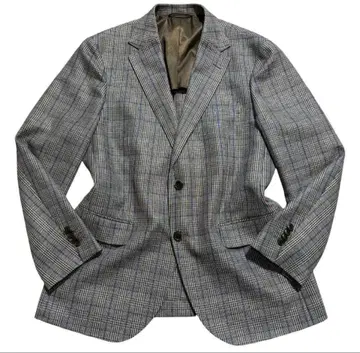 크리스찬 오라니 테일러드 자켓 글렌체크 L 사이즈