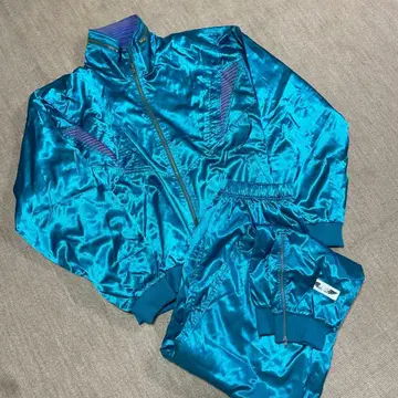 exp-limited 터콰이즈 메탈릭 저지 세트 레트로 쇼와