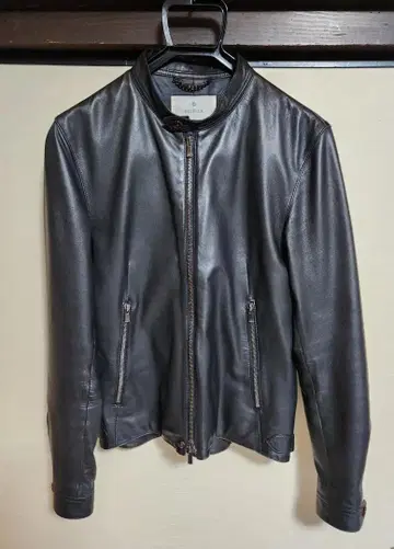 에디피스 싱글 라이더스 가죽 재킷 블랙 46 사이즈