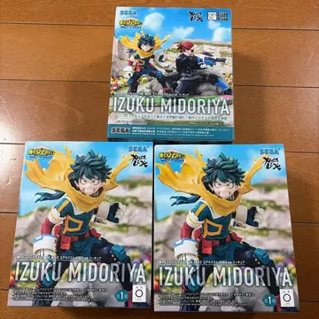 히로아카 미도리야 이즈쿠 피규어 3개