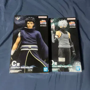 [ 최강의 2인 ] 우치하 오비토 & 하타케 카카시 피규어