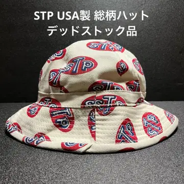 stp USA제 올 패턴 햇 데드스탁품 바이커 made in usa
