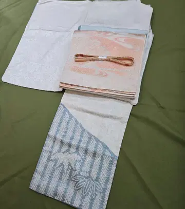 츠케사게 호몬기 풀세트 시보리 미츠코시 후쿠로 오비 은사