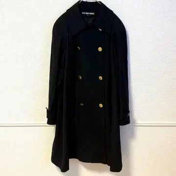 새상품급 49AV JUNKO SHIMADA 코트 9 울 골드 버튼 일본제