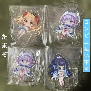 제일복권 Fate I상 큥캐릭터 아크릴 스탠드 4개 세트