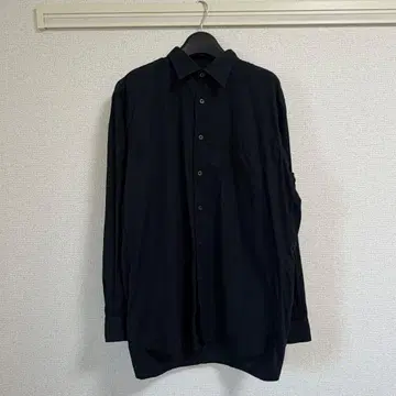 INDIVIDUALIZED SHIRTS 블랙 셔츠 긴팔 블랙 버튼