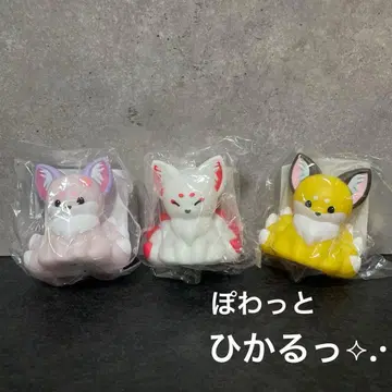 쵸콘과 구미호 포왓 라이트 3종