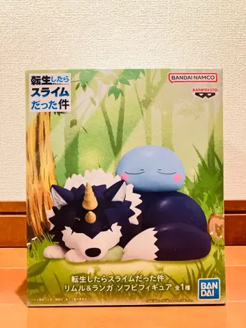 리무루 & 랑가 소프트 비닐 피규어 전생했더니 슬라임이었던 건에 대하여