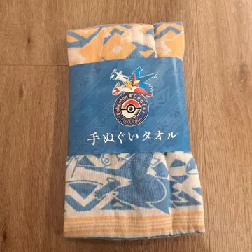 [ 후쿠오카 한정판 ] 포켓몬 센터 수건 타월 피카츄 라티오스 라티아스