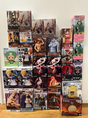 원피스 피규어 묶음 판매 루피 에이스 나미 사보 조로 행콕