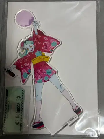 사이버펑크 엣지러너 레베카 아크릴 스탠드 복권 메이트 B-3