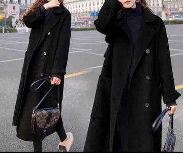 체스터 코트 블랙