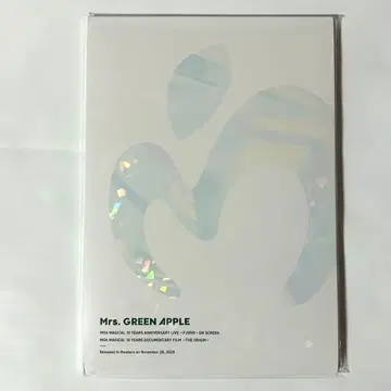 Mrs. GREEN APPLE 미세스 그린애플 영화 팜플렛 FJORD