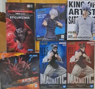 [주술회전] 프라이스 피규어 묶음 판매 6체