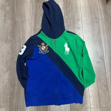 짧은 기장! 레어! 랄프 로렌 지퍼 후드티