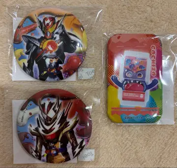 TOS 복권 가면라이더 가브 캔뱃지 브람 발렌고치조