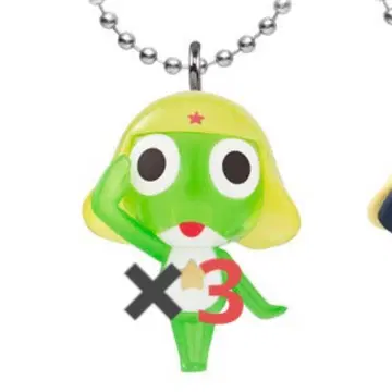 개구리 중사 케로로 마스코트 구미로다! 클리어 케로로 3개 세트