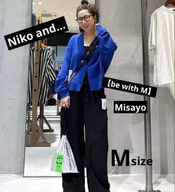 니코 앤드 - [ 비 위드 M ] 미사요 라쿠키리 스웨트 팬츠