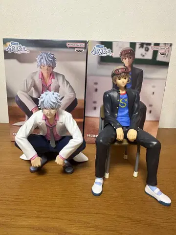 3학년 Z반 긴파치 선생님 데스크 피규어 사카타 긴토키 오키타 소고