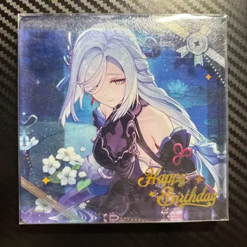 신학 원신 아크릴 블록 두꺼운 원단 코스터 운명의 날 생일 축제