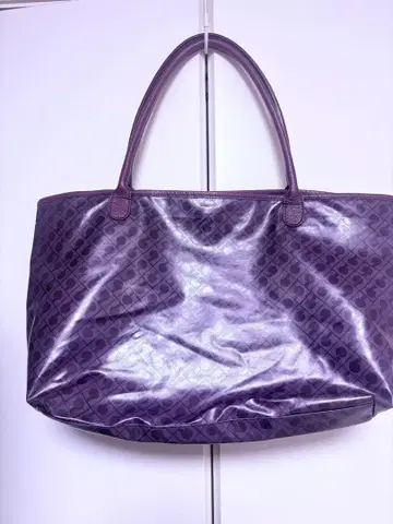 게라르디니 보라색 토트백