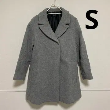 MURUA 그레이 A라인 체스터 코트 S 사이즈