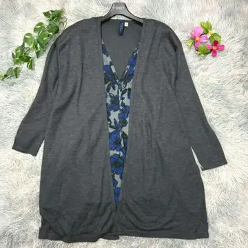 [ chloro sister ] 그레이 긴팔 튜닉 36 상의 레이어드