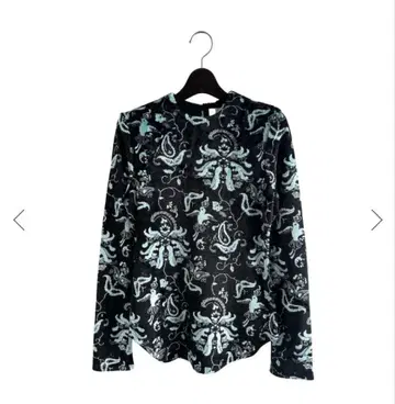 mame kurogouchi Velour Jersey Top