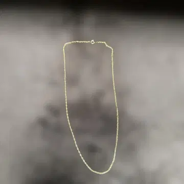 서비스 체인 골드 컬러 목걸이 2.9g