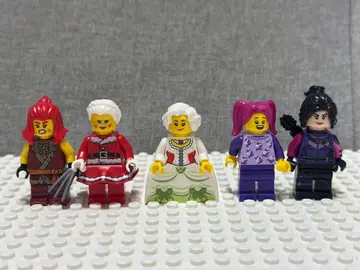 [레고] 미니 피규어 레어 여아 5개 묶음 판매