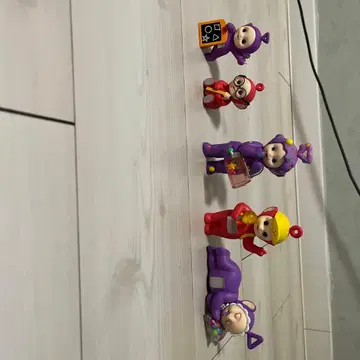 텔레토비즈 피규어 5체 세트