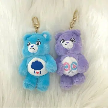 케어베어 봉제 인형 키링