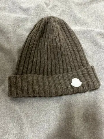 MONCLER 니트 모자 브라운