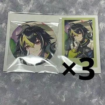 니지산지 이나미 라이 생일 굿즈 2025 금박 캔뱃지 폴라로이드풍 카드