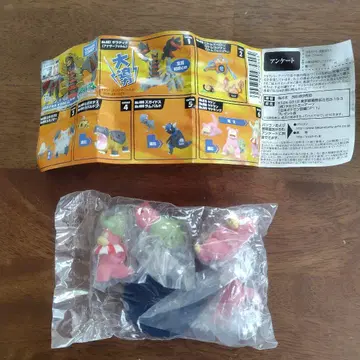 미개봉 입체 포켓몬 도감 야돈, 야도란, 야도킹 DP11 가챠 레어