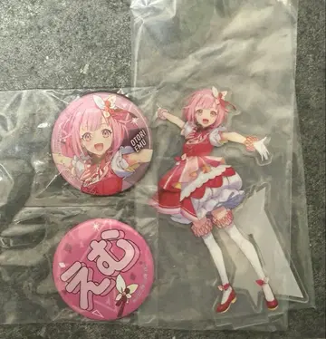 프로세카 럭키 쿠지 호우 에무 아크릴 스탠드 배지 세트