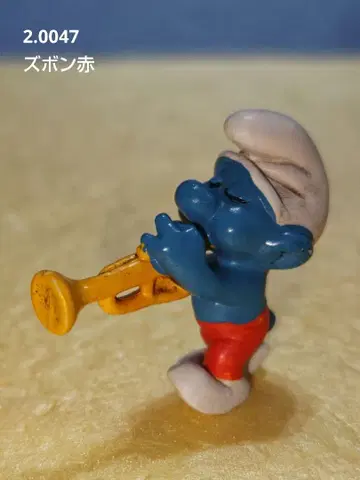 스머프 트럼펫 스머프 (빨간색 바지)