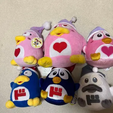 돈펜 봉제 인형 6체 세트