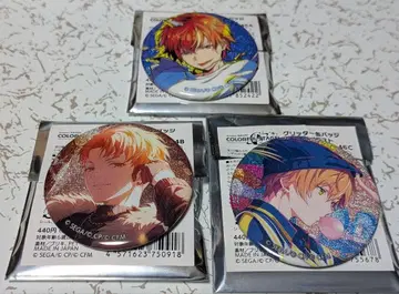 프로젝트 세카이 글리터 캔뱃지 시노노메 아키토 3개 세트