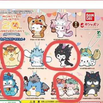 몬헌 산리오 콜라보 가챠 한교동 키키라라 쿠로미 폼폼푸딩