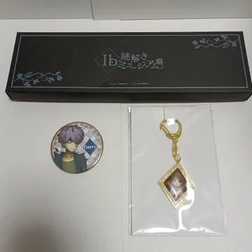 Ib 수수께끼 풀이 뮤지엄 기프트 박스 캔뱃지 메탈 참