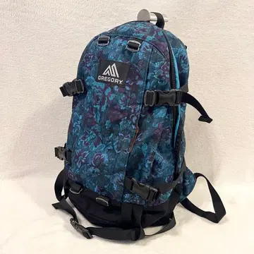 [레어] 그레고리 백팩 블루 태피스트리 올데이 한정판