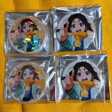 니게죠즈노 와카키미 호조 토키유키 캔뱃지 4개 세트 TSUTAYA 한정판