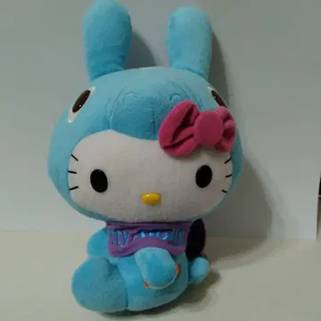 헬로키티 x 로디 봉제 인형 컬러풀 머플러 [레트로]