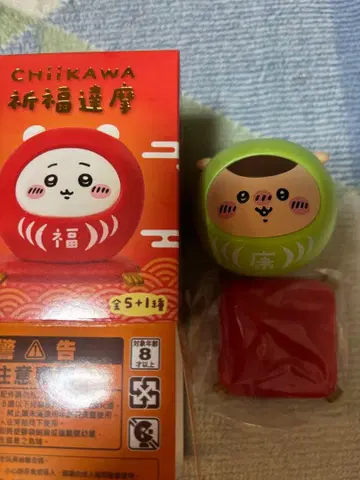 대만 한정판 치이카와 (먼작귀) 기원 달마 피규어 밤만쥬