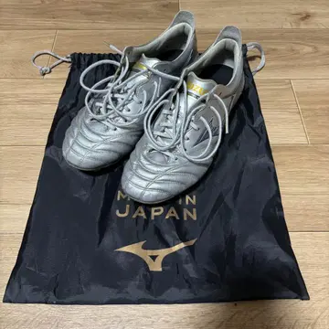 Mizuno 축구화 스파이크 실버 수납 봉투