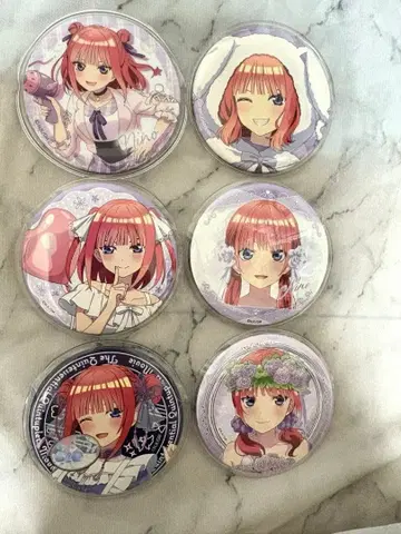 5등분의 신부 나카노 니노 캔뱃지 세트