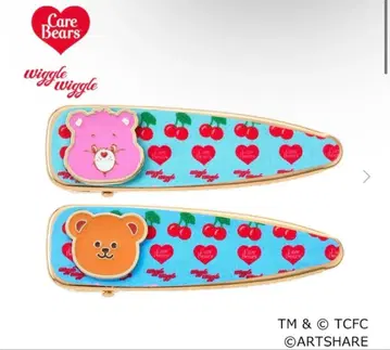 CareBears PLAZA 위글위글 케어베어 헤어핀