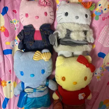 산리오 헬로키티 봉제 인형 맥도날드 한정판 키티