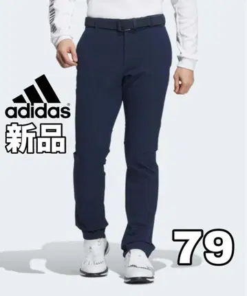 [ 새상품 ] adidas 골프 롱 팬츠 속기모 네이비 79